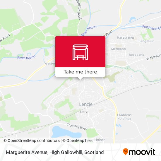 Marguerite Avenue, High Gallowhill map