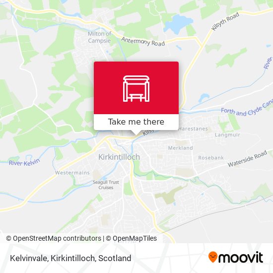 Kelvinvale, Kirkintilloch map