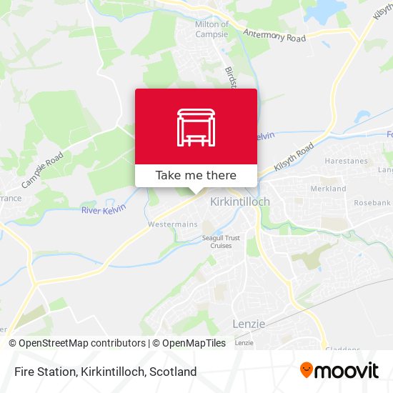 Fire Station, Kirkintilloch map