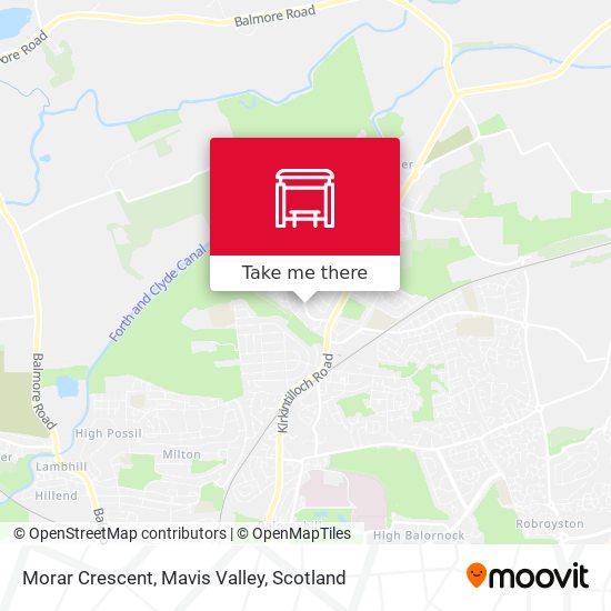 Morar Crescent, Mavis Valley map