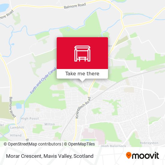 Morar Crescent, Mavis Valley map