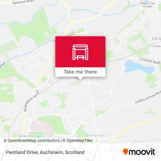 Pentland Drive, Auchinairn map