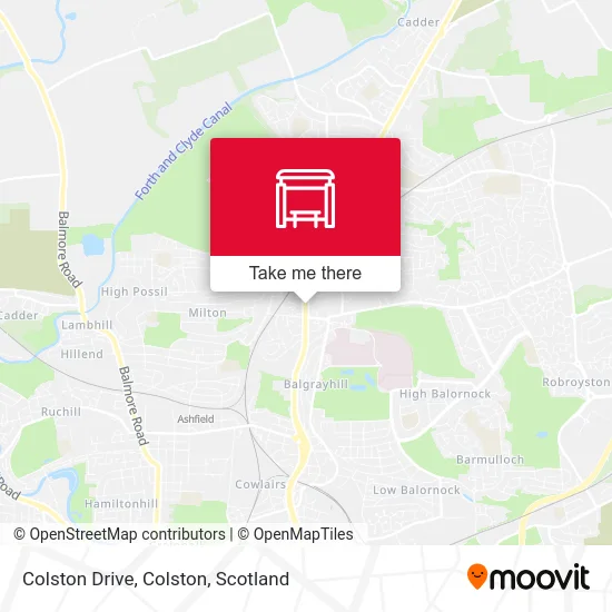Colston Drive, Colston map