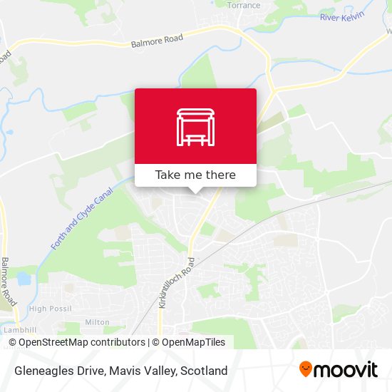 Gleneagles Drive, Mavis Valley map