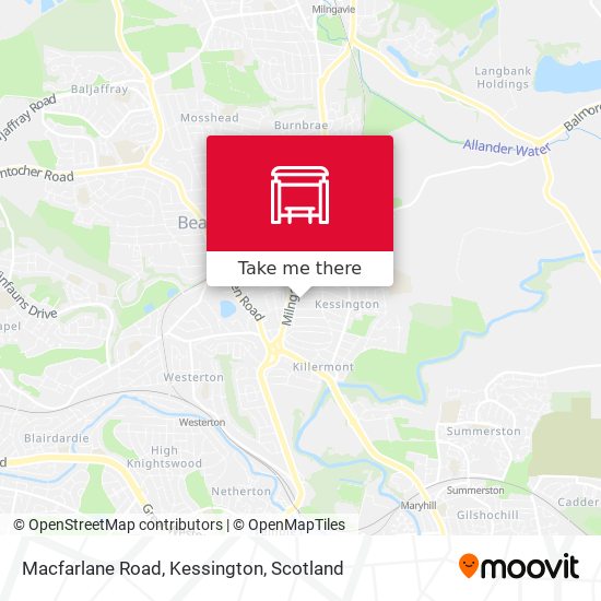 Macfarlane Road, Kessington map