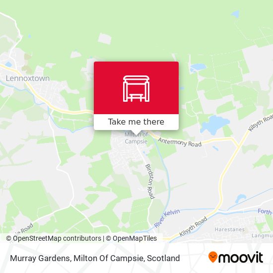 Murray Gardens, Milton Of Campsie map