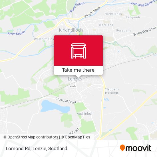 Lomond Rd, Lenzie map