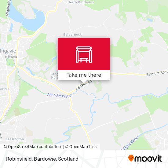 Robinsfield, Bardowie map