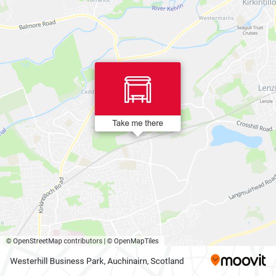Westerhill Business Park, Auchinairn map