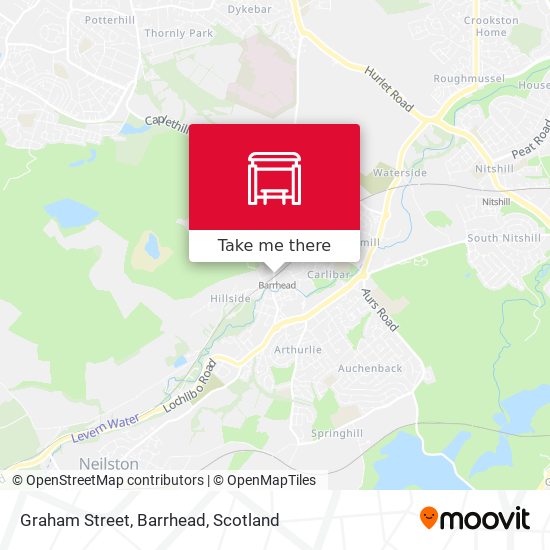 Graham Street, Barrhead map