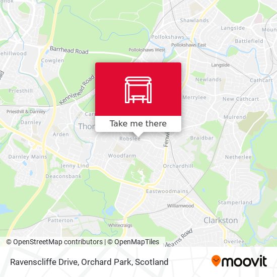 Ravenscliffe Drive, Orchard Park map