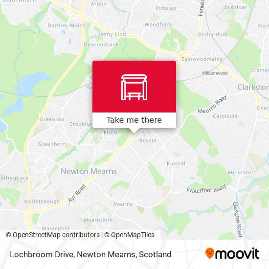 Lochbroom Drive, Newton Mearns map