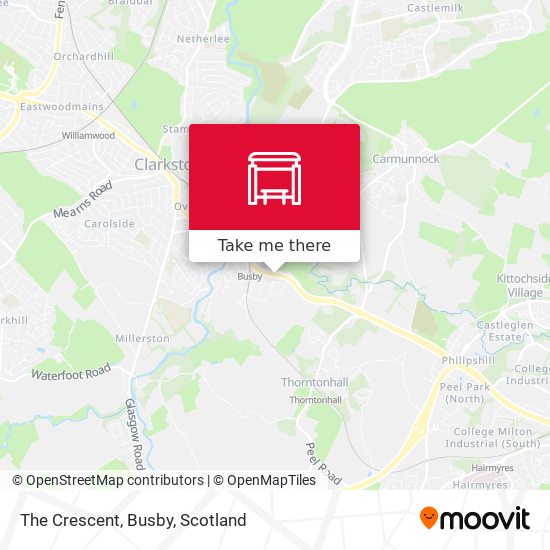 The Crescent, Busby map
