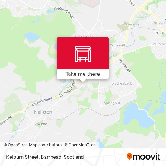 Kelburn Street, Barrhead map