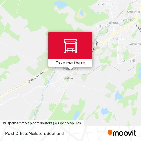 Post Office, Neilston map