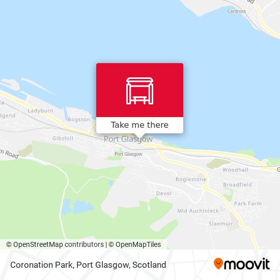 Coronation Park, Port Glasgow map