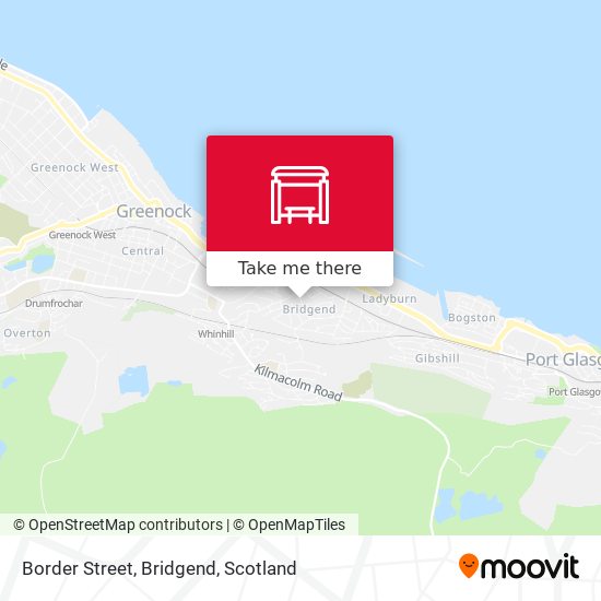 Border Street, Bridgend map