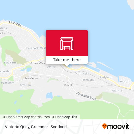 Victoria Quay, Greenock map
