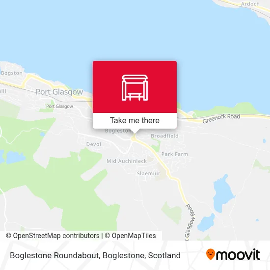 Boglestone Roundabout, Boglestone map