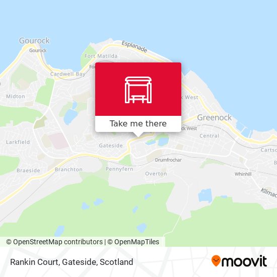 Rankin Court, Gateside map