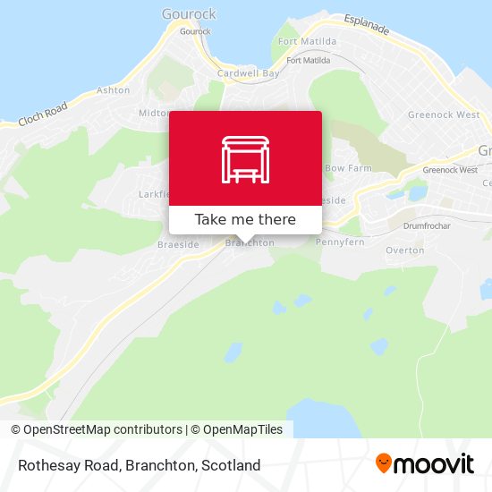 Rothesay Road, Branchton map
