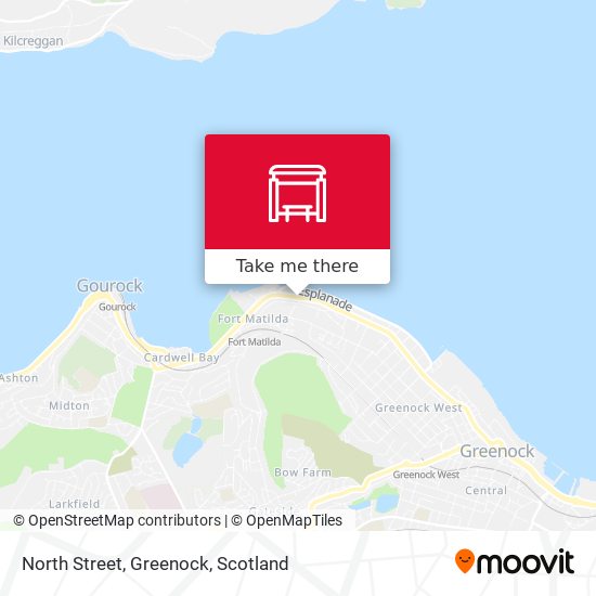 North Street, Greenock map