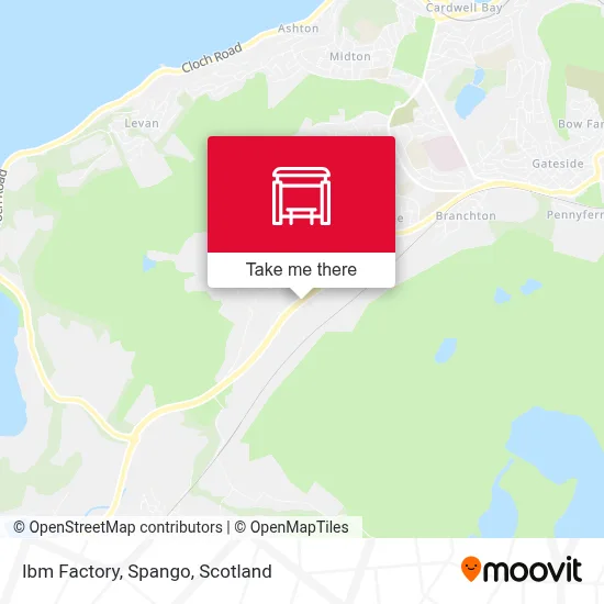 Ibm Factory, Spango map