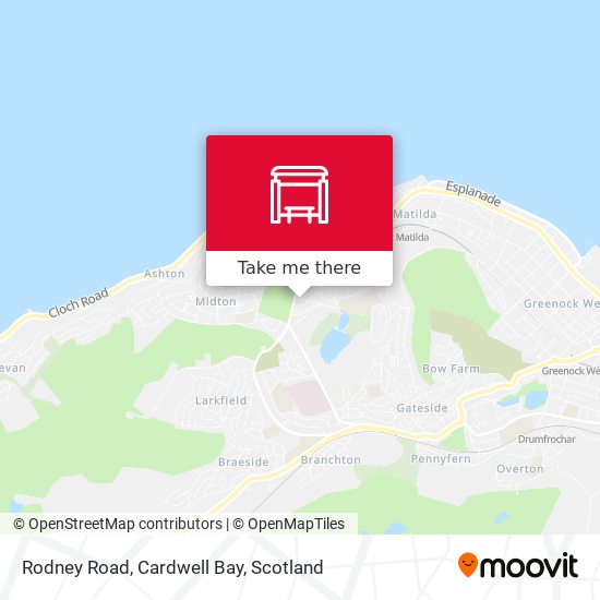 Rodney Road, Cardwell Bay map