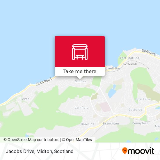 Jacobs Drive, Midton map