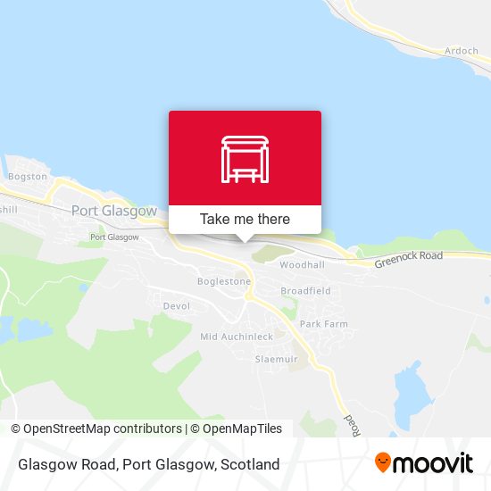 Glasgow Road, Port Glasgow map