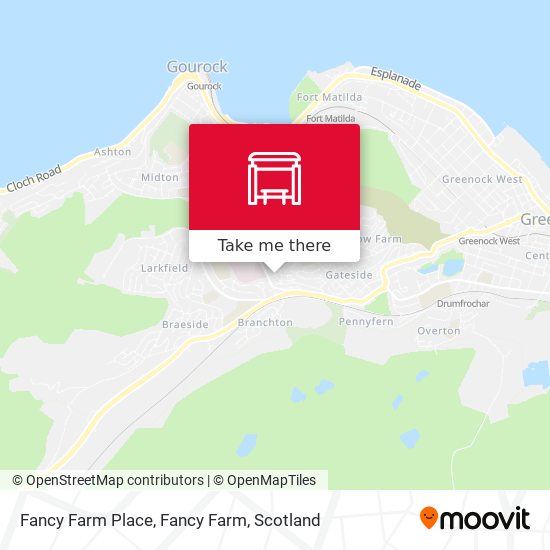 Fancy Farm Place, Fancy Farm map