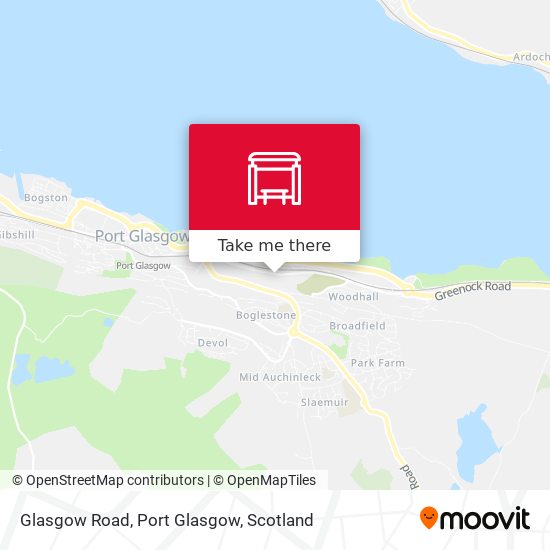 Glasgow Road, Port Glasgow map