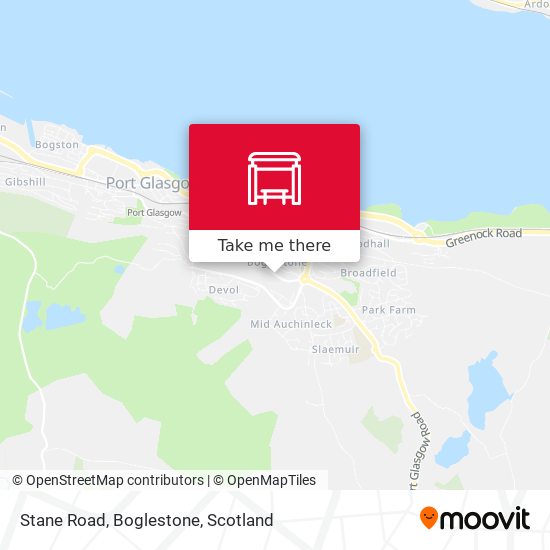 Stane Road, Boglestone map