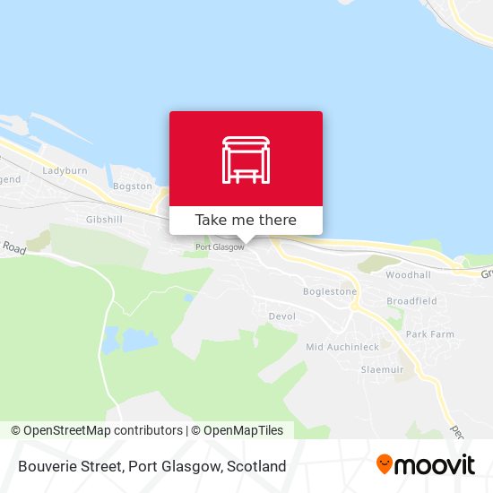 Bouverie Street, Port Glasgow map