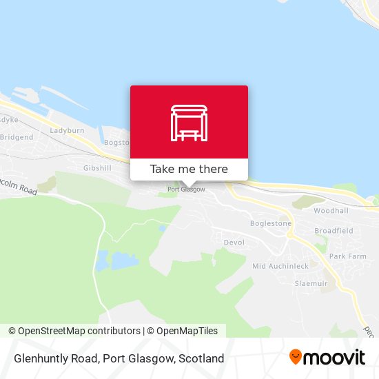 Glenhuntly Road, Port Glasgow map
