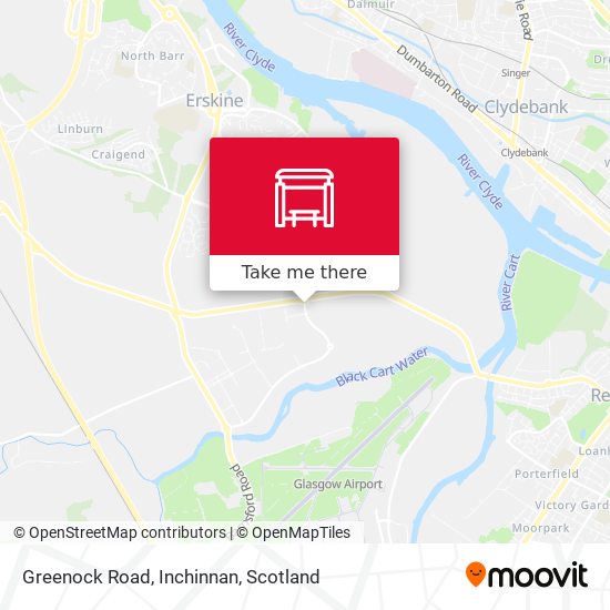 Greenock Road, Inchinnan map