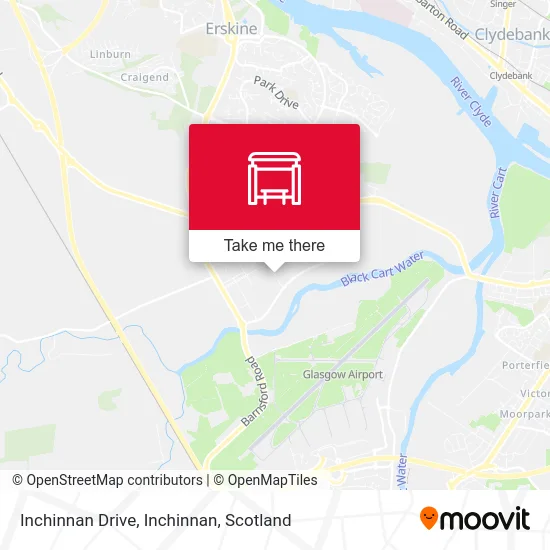 Inchinnan Drive, Inchinnan map