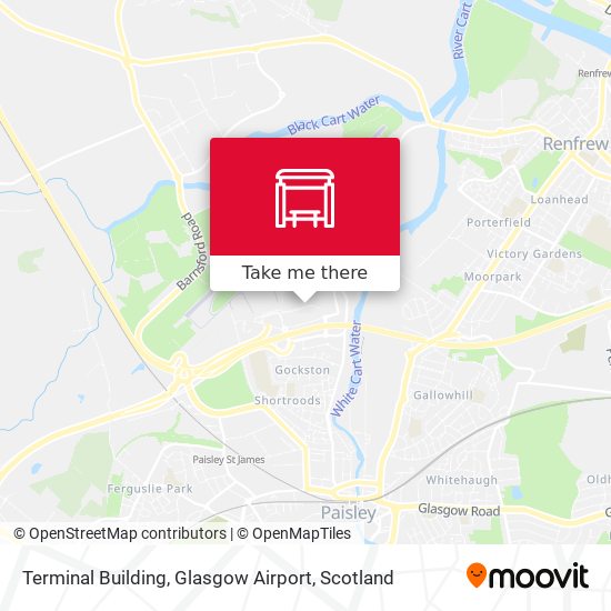 Terminal Building, Glasgow Airport map