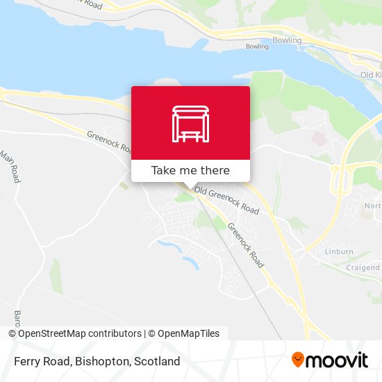Ferry Road, Bishopton map