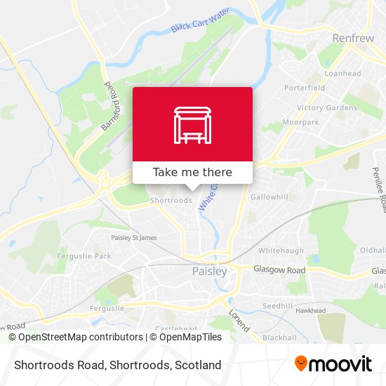 Shortroods Road, Shortroods map