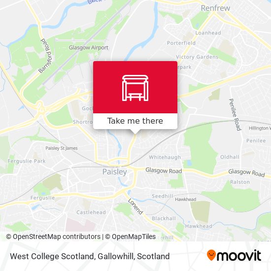 West College Scotland, Gallowhill map