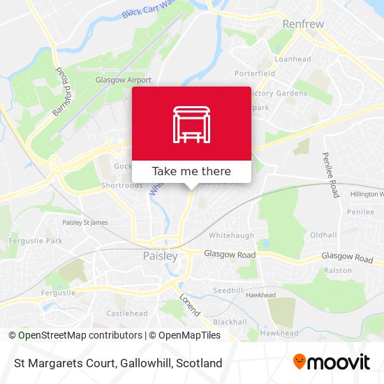St Margarets Court, Gallowhill map