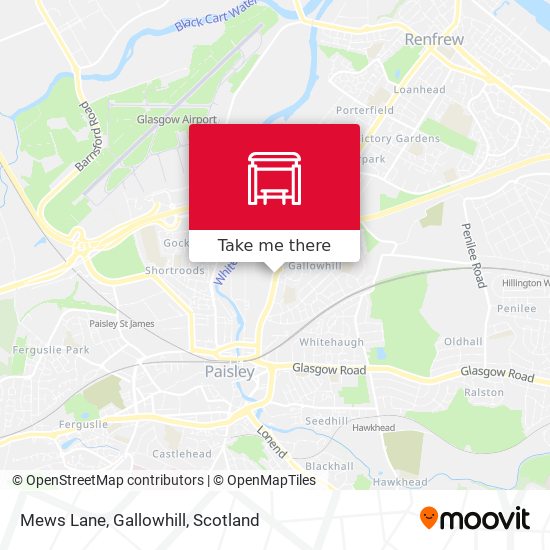Mews Lane, Gallowhill map