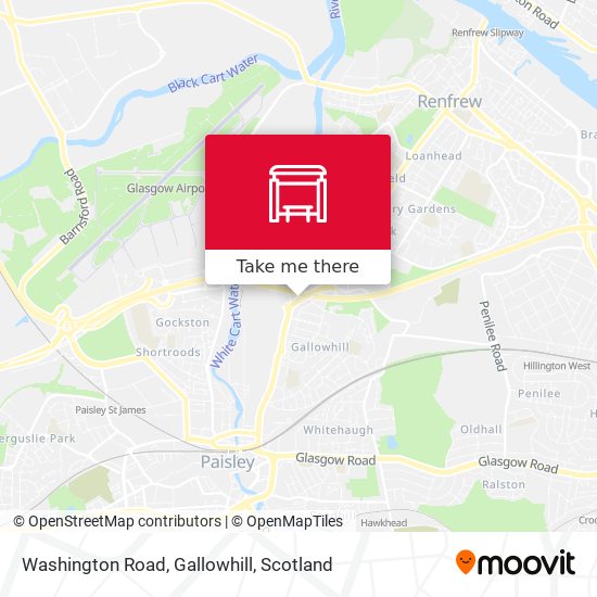 Washington Road, Gallowhill map