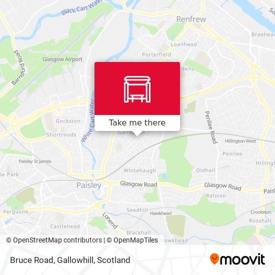 Bruce Road, Gallowhill map