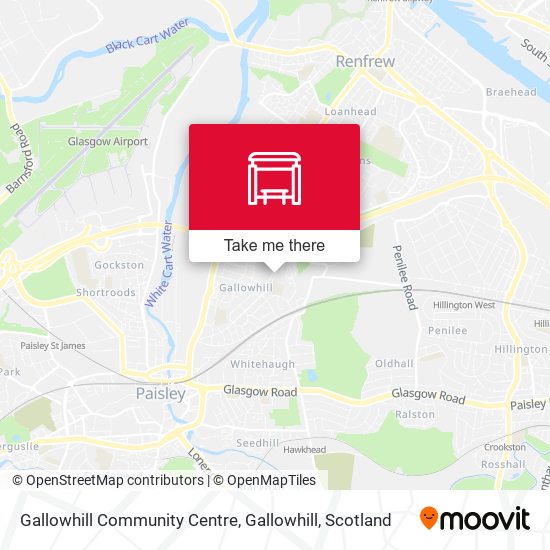 Gallowhill Community Centre, Gallowhill map