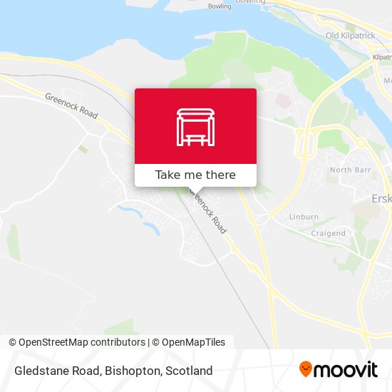 Gledstane Road, Bishopton map