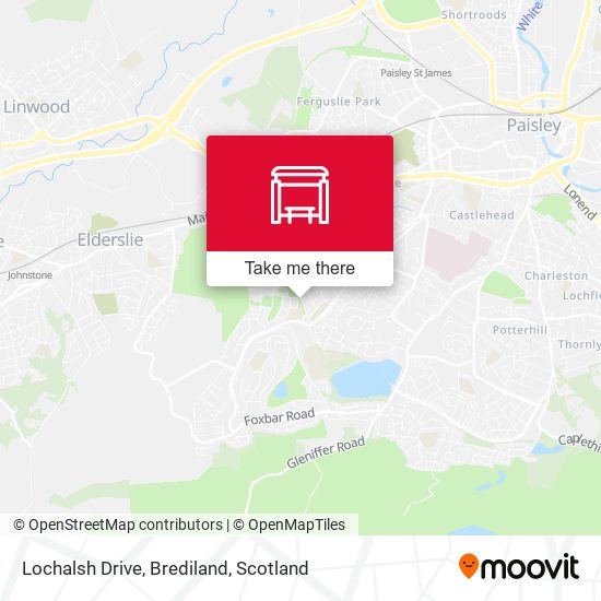 Lochalsh Drive, Brediland map