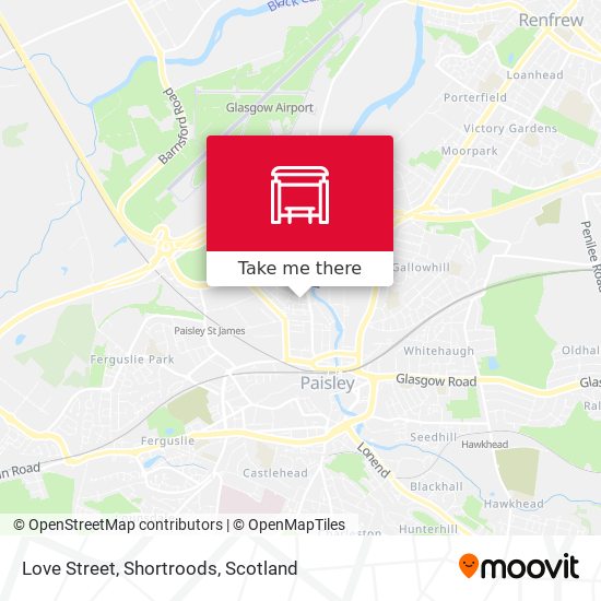 Love Street, Shortroods map
