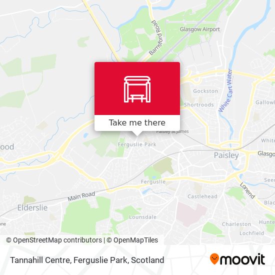Tannahill Centre, Ferguslie Park map